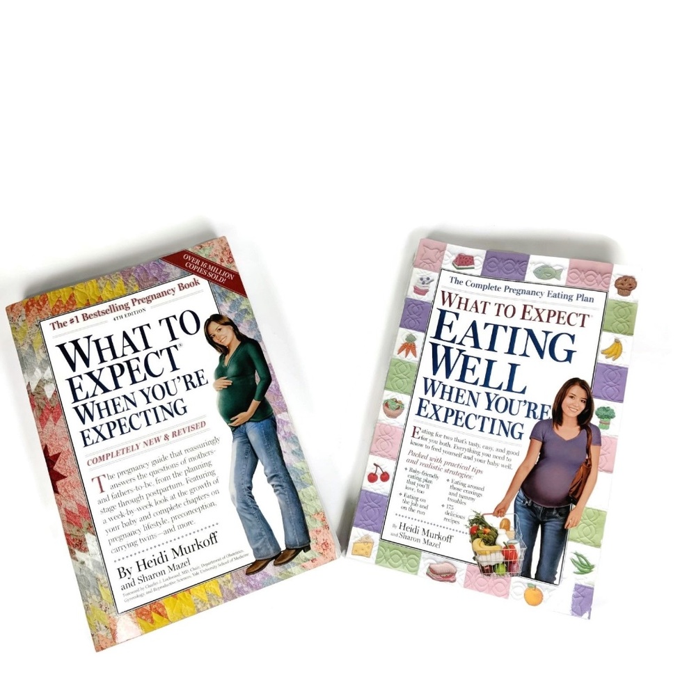 2 Books - What To Expect When You're Expecting